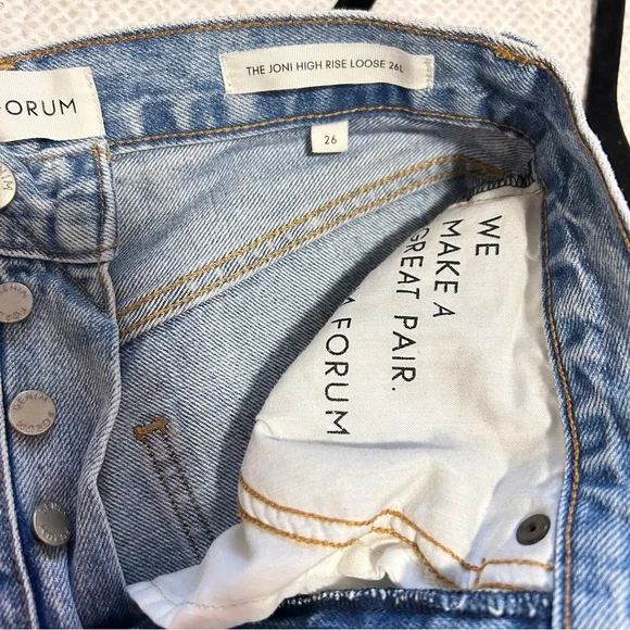 Denim Forum The Joni High Rise Loose 26L - Picture 3 of 7